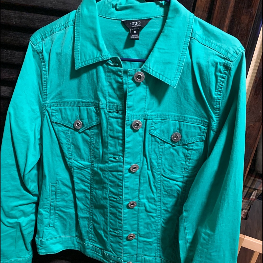 Green Intro. Jacket